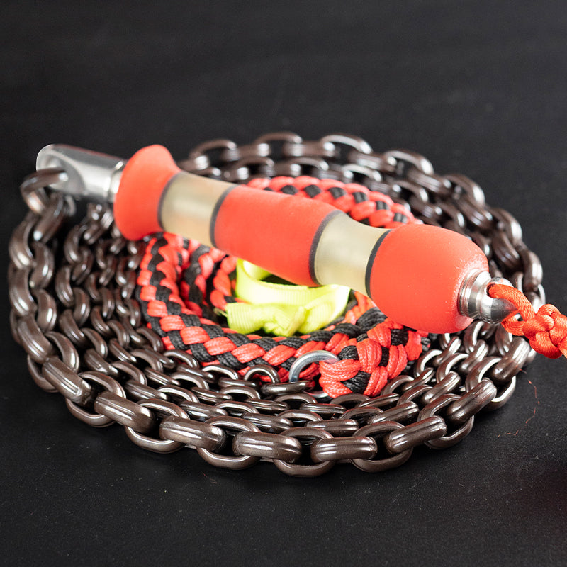 Kirin Whip | Twin-Petal Wheat Ear Bearing Steel Chain Whip