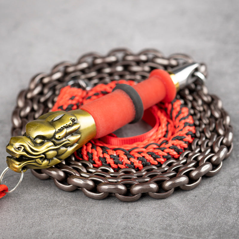 Kirin Whip | Wheat Ear Cobalt Alloy Chain Whip