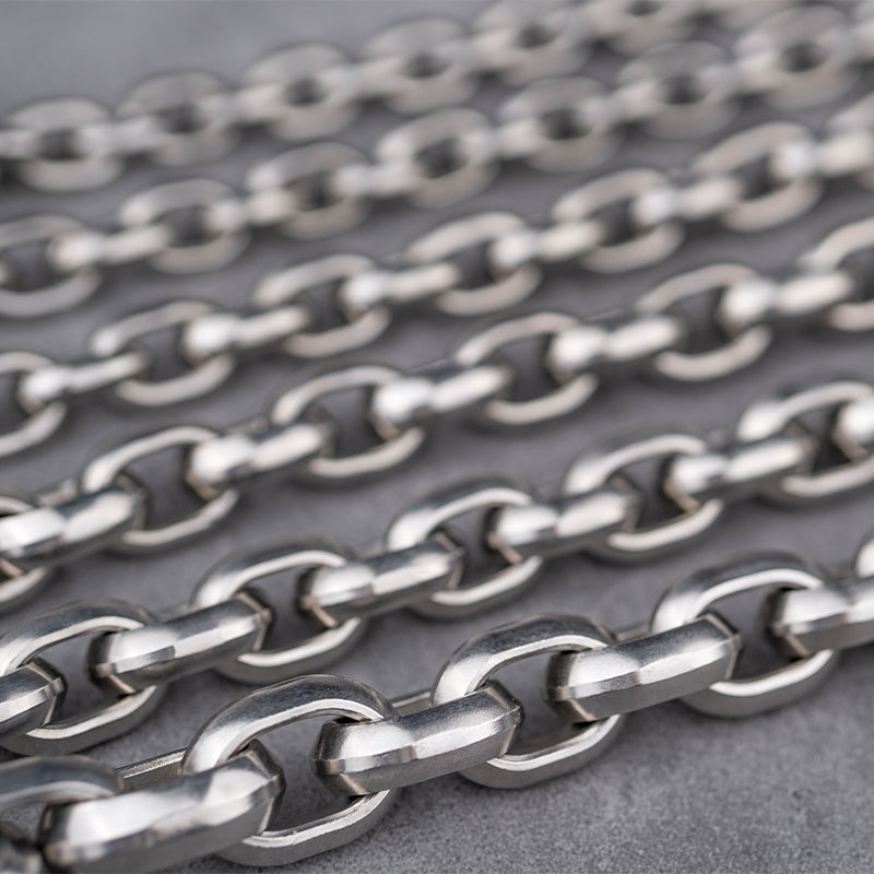 image Kirin Whip | Twin-Ridge Wheat Ear Stainless Steel Chain Whip