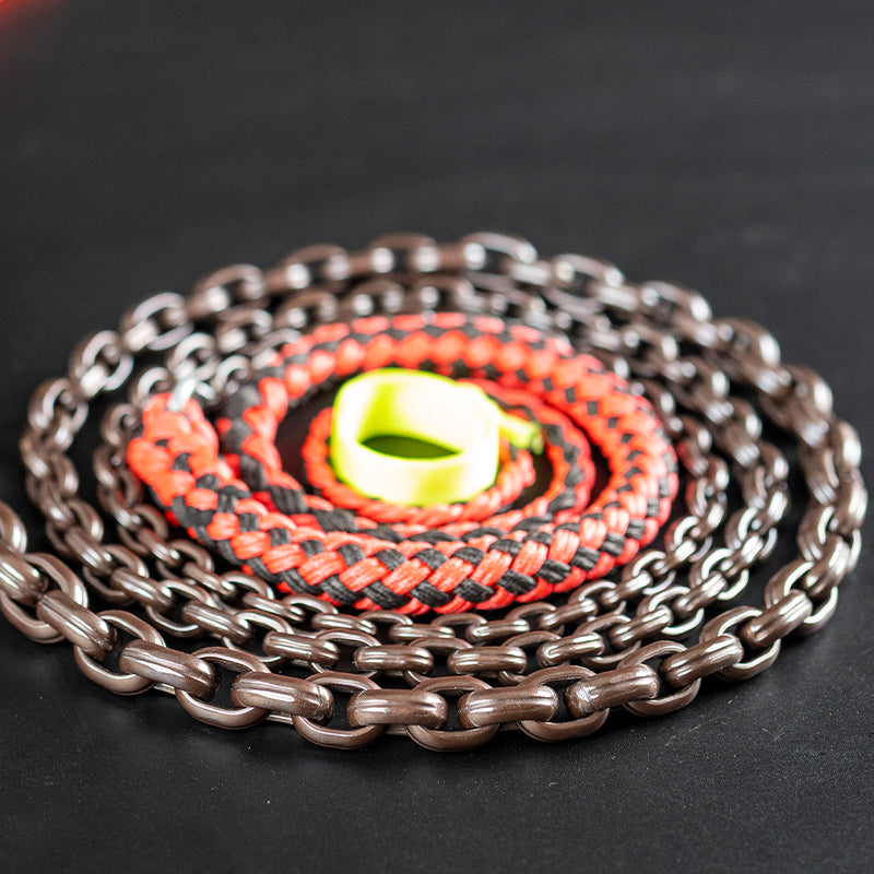 Kirin Whip | Twin-Petal Wheat Ear Bearing Steel Chain Whip