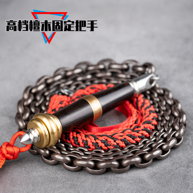 Kirin Whip | Wheat Ear Cobalt Alloy Chain Whip