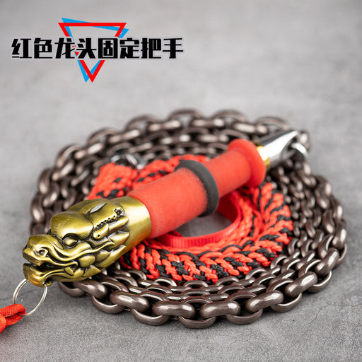Kirin Whip | Wheat Ear Cobalt Alloy Chain Whip