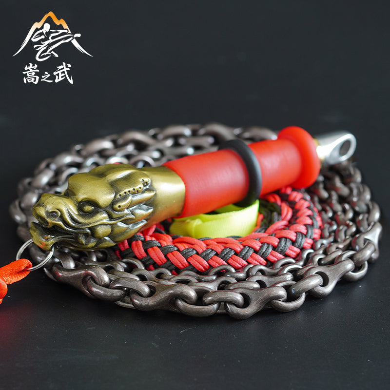 Kirin Whip | Azure Dragon Cobalt-Chromium Chain Whip