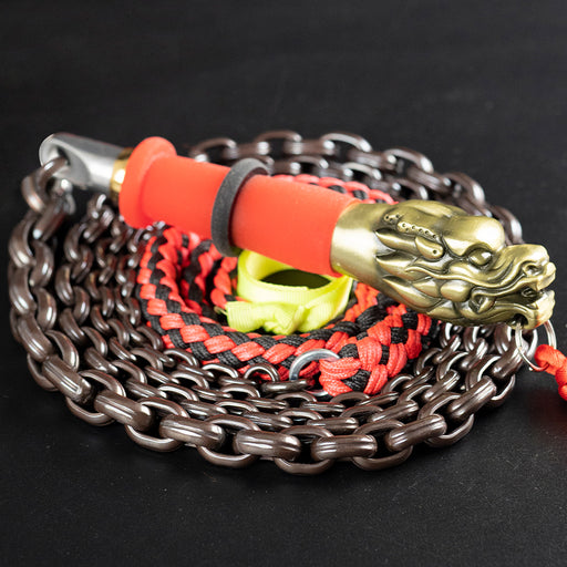 Kirin Whip | Twin-Petal Wheat Ear Bearing Steel Chain Whip