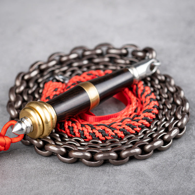 Kirin Whip | Wheat Ear Cobalt Alloy Chain Whip