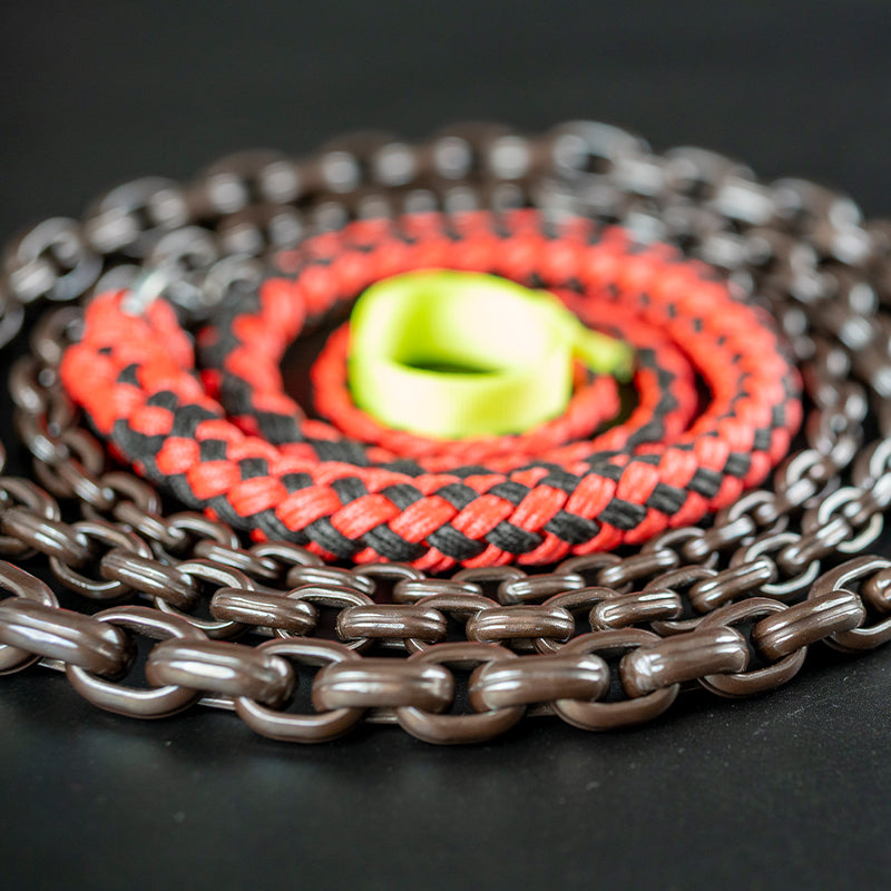 Kirin Whip | Twin-Petal Wheat Ear Bearing Steel Chain Whip