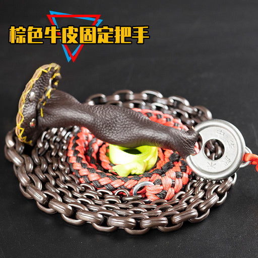Kirin Whip | Twin-Petal Wheat Ear Bearing Steel Chain Whip