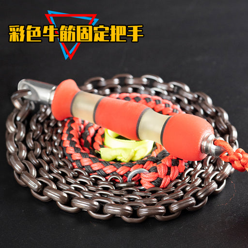 Kirin Whip | Twin-Petal Wheat Ear Bearing Steel Chain Whip