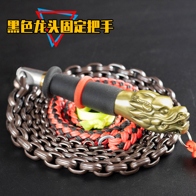 Kirin Whip | Twin-Petal Wheat Ear Bearing Steel Chain Whip