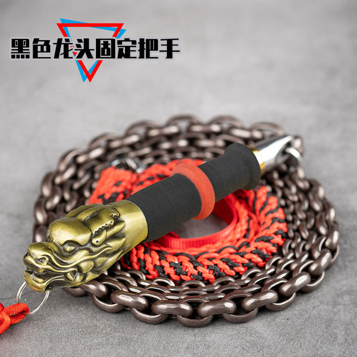 Kirin Whip | Wheat Ear Cobalt Alloy Chain Whip