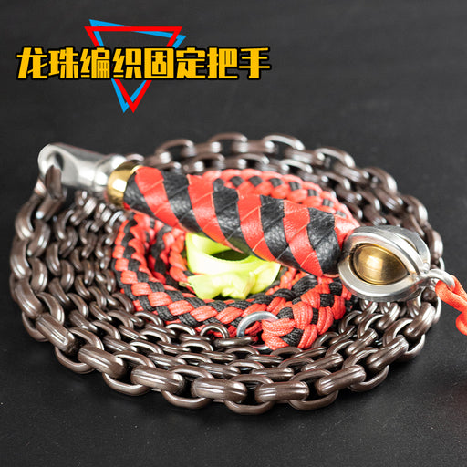 Kirin Whip | Twin-Petal Wheat Ear Bearing Steel Chain Whip