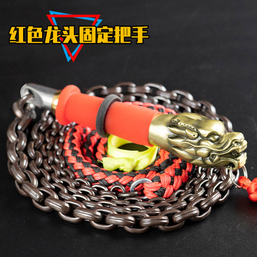 Kirin Whip | Twin-Petal Wheat Ear Bearing Steel Chain Whip