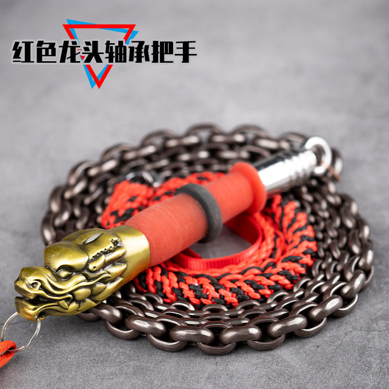 Kirin Whip | Wheat Ear Cobalt Alloy Chain Whip