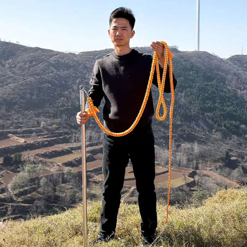 Kirin Whip – Long Handle Rope Whip - Image 2